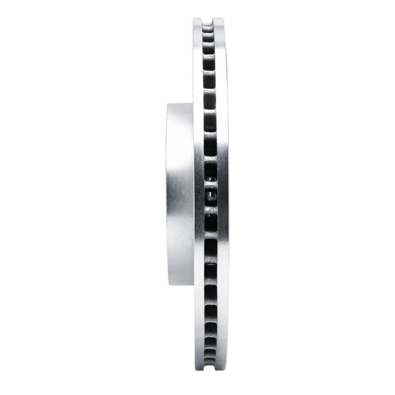 Mazda 3 Brake Rotor (1) - Front Left - R1 Concepts - Drilled & Slotted - Silver - `19-`25